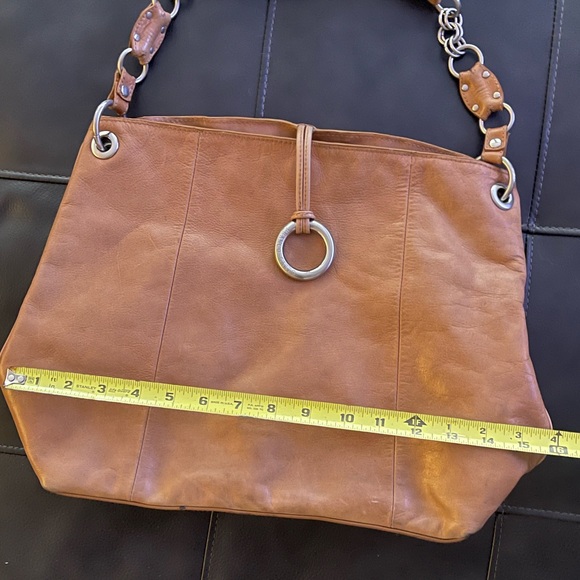 Franco Sarto Shoulder Handbag Purse Magnetic Closure Canadian Copper - Picture 3 of 9